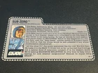 gi joe lot File Card 1990 Sub Zero Great Condition