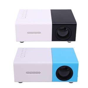 Projecteur portable 1080P HD Support de projection de cinéma Home Theater USB AV