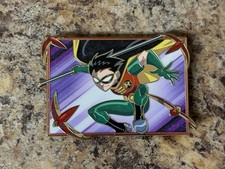 DC Comics Batman Teen Titans Robin Dick Grayson Gold Enamel Pin
