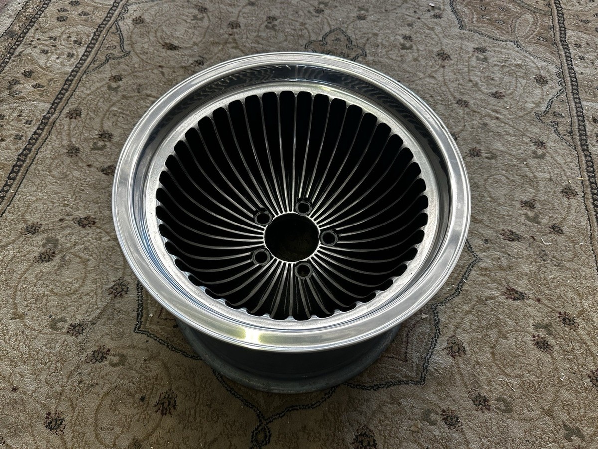 1 VINTAGE Appliance 15x10 40-SPOKE Turbine Wheels Ford/Mopar Van