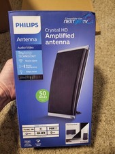 Philips Crystal HD Indoor Amplified TV Antenna
