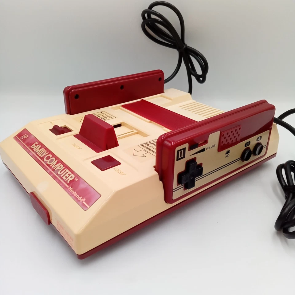 Famicom Console Nintendo Family Computer FC CHV-001 Boxed +10 Games NES Tested - Bild 3 von 4