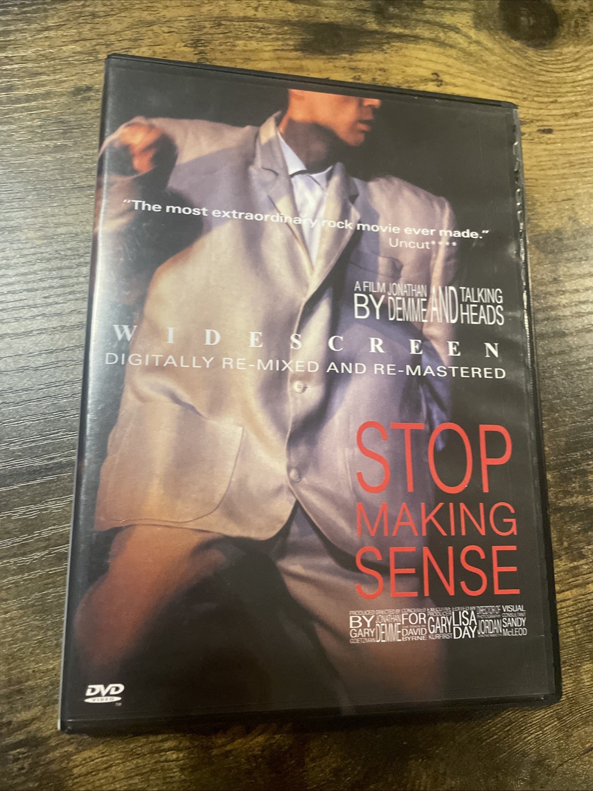 Stop Making Sense: A Film By Jonathan Demme And Talking Heads DVD Jonathan Demme