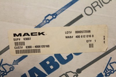 4006120160 WABCO Trailer ABS Kit -2S1M W/ Power Cable new in Box