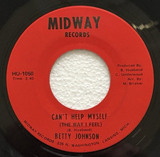 BETTY JOHNSON Can't Help Myself (The Way I Feel) 1968 Northern Soul MIDWAY