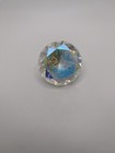Releve Iridescent Faceted Crystal Paperweight Rainbow Reflections — photo 1