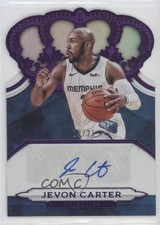 2018-19 Panini Crown Royale Rookie Purple 19/25 Jevon Carter #CR-JCT Auto go9