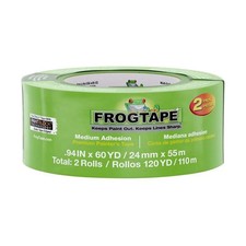 Shurtape FrogTape® Multi-Surface Masking Tape 24mm x 55m (2 Pack)