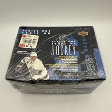 1993-94 UPPER DECK Series 1 NHL Hockey Factory Sealed Box Jumbo Packs Wax Box