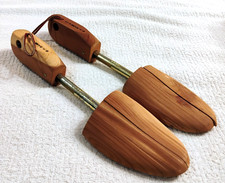    G.H.Bass Wooden Shoe Trees Adjustable Medium Size Pair Shoe Shapers Men Women