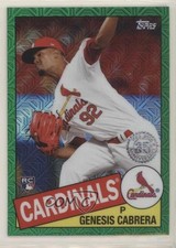 2020 Topps Update Green 36/99 Genesis Cabrera #CPC-39 0c2