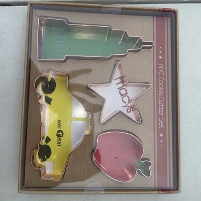 Macys NYC Cookie Cutter Set