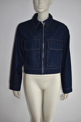 MASSIMO DUTTI * Jeansjacke Denim Jacke Blau - NEU - Größe S
