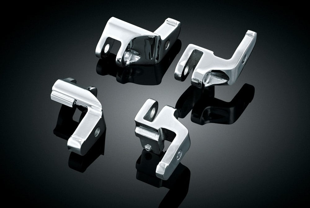 For Harley-Davidson Heritage Softail 06 Driver Floorboard Relocation Brackets