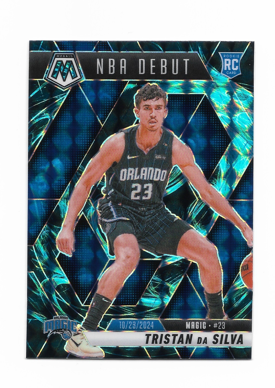 2024-25 Panini Mosaic - NBA Debut Tristan da Silva #266 Genesis Mosaic Prizm SSP