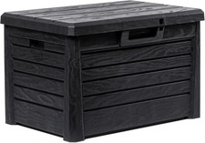 Compact Florida Baule Da 120L Da Esterno 73X50,5X46,5H Cm, Colore Antracite Con 