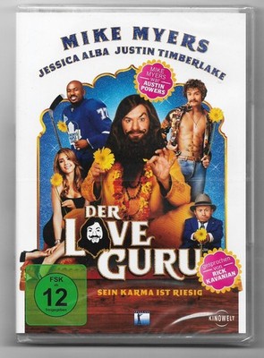Der Love Guru / DVD / Mike Myers, Jessica Alba, Justin Timberlake / NEU