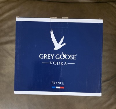 Glass Goose Grey Goose Decanter