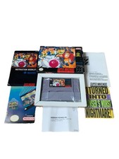 Super Bowling (SNES Super Nintendo, 1992) Complete CIB! w/ RARE POSTER! *MINT*