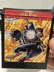 H.E.R.O. HERO Atari 5200 Complete In Box w/ No Plastic Tray