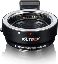 Auto Focus Lens Mount Adapter for Canon EF/EF-S to EOS M Mirrorless Cameras