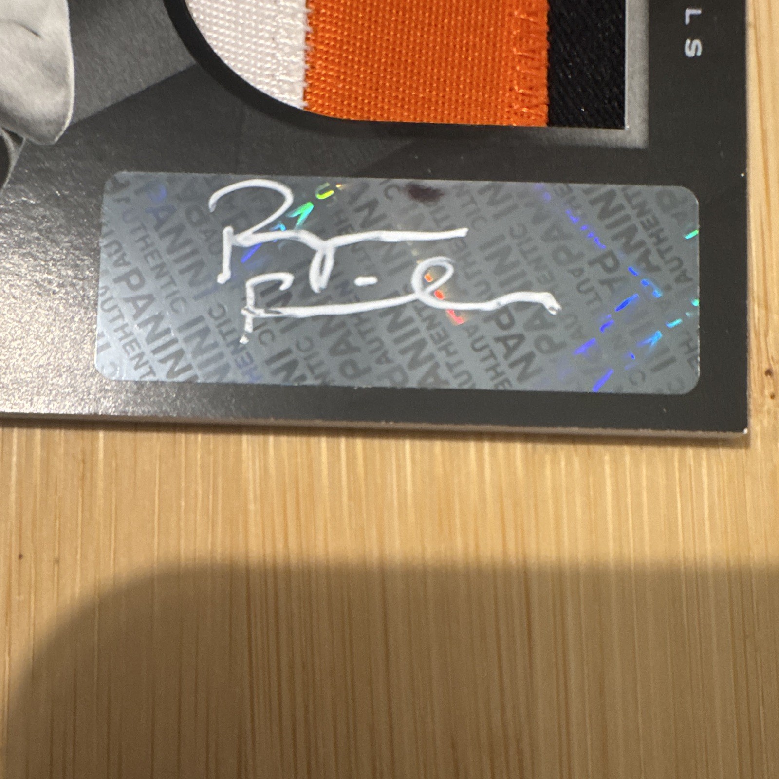 Panini 2019 Black Ryan Finley RC RPA Auto Patch /35 Bengals #103 view 7
