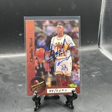 1995 Classic Superior Pix Charlie Ward Rookie On Card Auto Autograph #49/2500. rookie card picture