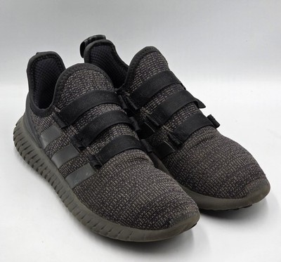 Adidas Kaptir EE9513 Core Black Mens Size 7 Running Shoes Sneakers - No Laces 