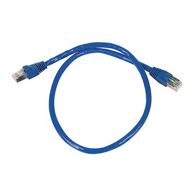 Monoprice STP Cable, 500MHz, 24AWG, Blue, 2ft 8601 Monoprice 8601 0844660086017