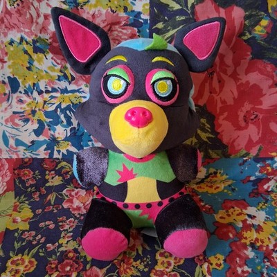 Funko 7 ZOLL FIVE NIGHTS AT FREDDYS ROXANNE WOLF SCHWARZLICHT NEON STOFFTIER PLÜSCHTIER FNAF