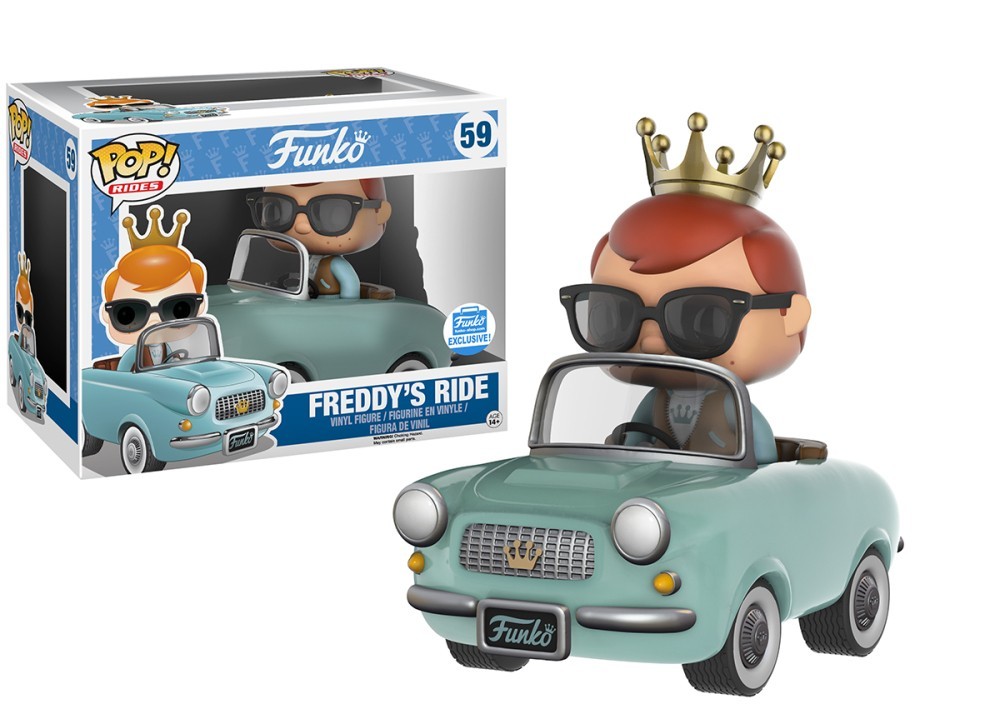 Funko Pop! Freddy Funko W/ Ride #59 Funko Exclusive Vinyl Figure
