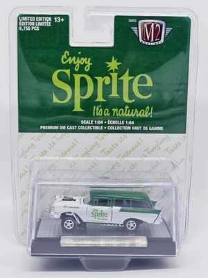 M2 Machines 52500-A18 - 1:64 Sprite 1957 Chevy 150 Handyman Station Wagon Gasser