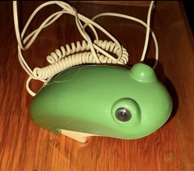 VINTAGE 1980's FROG FLIP PHONE PUSH BUTTON LAND LINE TELEPHONE | eBay