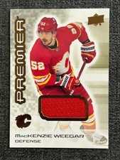 MacKenzie Weegar 2024-25 Upper Deck Premier Hockey Bronze Jersey #52