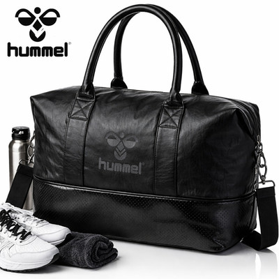 Hummel 35L Sporttasche Reisetasche Schwarz 40x48x20 cm Weekend Bag Gym Tasche