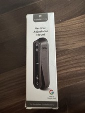 Wasserstein Vertical Adjustable Mount for Google Nest Doorbell battery