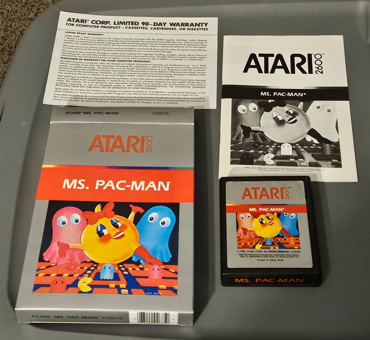 Atari 2600 Ms. Pac-Man Video Games for sale - eBay