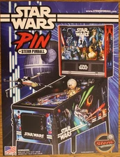 STAR WARS PIN Stern Pinball flyer