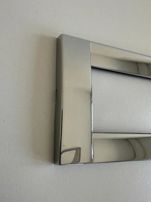 Vimar Idea 16734.36 Placca Classica 4 Moduli Metallo Cromo