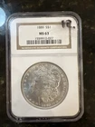 1889 morgan silver dollar ms63