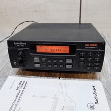 Vintage Radio Shack PRO-2052 Dual Trunking Scanner 1000 Channels w/ Manual