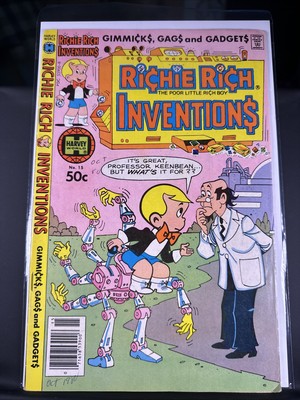 Richie Rich Inventions #15 Harvey World Comics 1980 + B&B