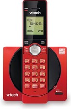 VTech CS6919-16 DECT 6.0 Cordless Phone Red Caller ID Speakerphone NEW