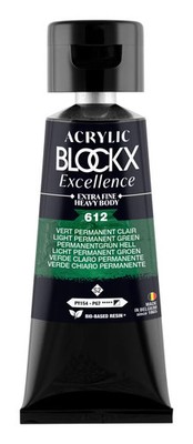 Blockx 3x Acryl EF PermaGruen hell S2 75 ml 71612BXC