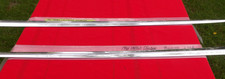 Chevrolet 1961 Impala Front Fender Mouldings Pair Re-anodized As Nos Gm Parts