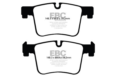 EBC Brakes DP22105 Bremsbelagsatz, Scheibenbremse für BMW