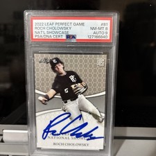 2022 Leaf AUTO Perfect Game National Showcase: The CWS select ROCH CHOLOWSKY #1