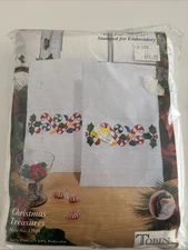 Embroidery Kit Christmas Accent Towels Tobin Home Crafts Stamped