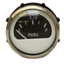 Faria Boat Fuel Gauge GP2046A | Chaparral 2 Inch Black White