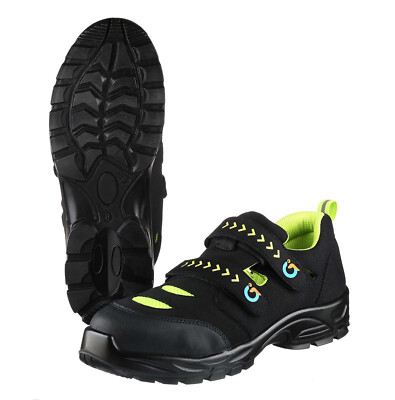 Sicherheitsschuh Arbeitsschuh Schuh S1 Summer Flex TMG schwarz gelb S1